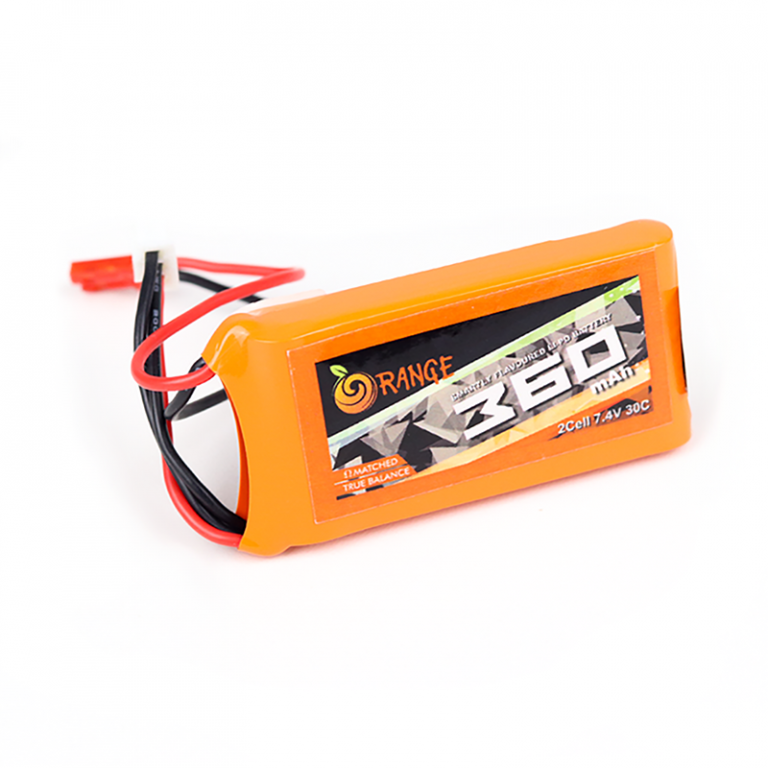 360mah 2S 30C/60C Lithium Polymer Battery Pack (LiPo)