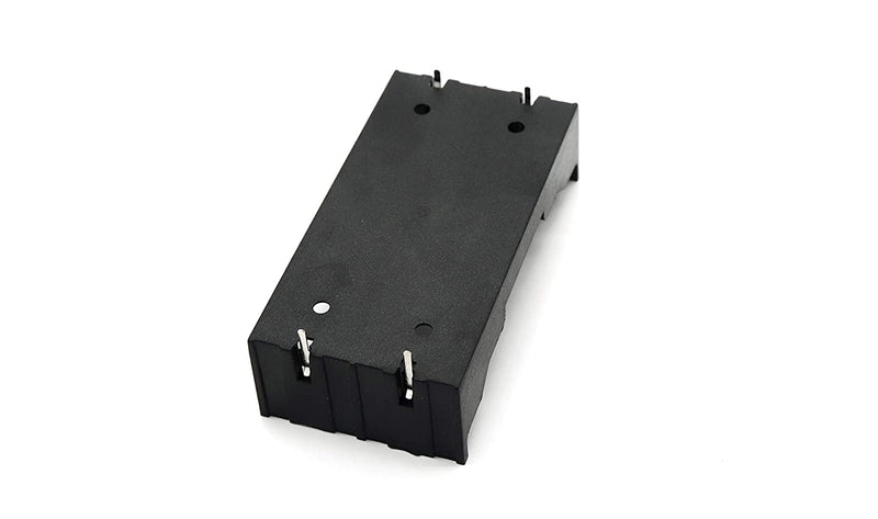 18650X2 Double Battery Cell Holder/Case PCB Mounted with Pin