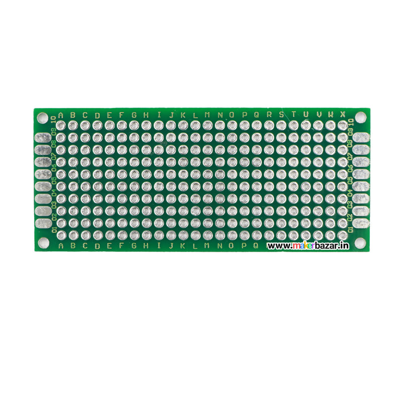 3x7cm Double Sided Universal PCB Prototype Board 2.54mm Hole Pitch