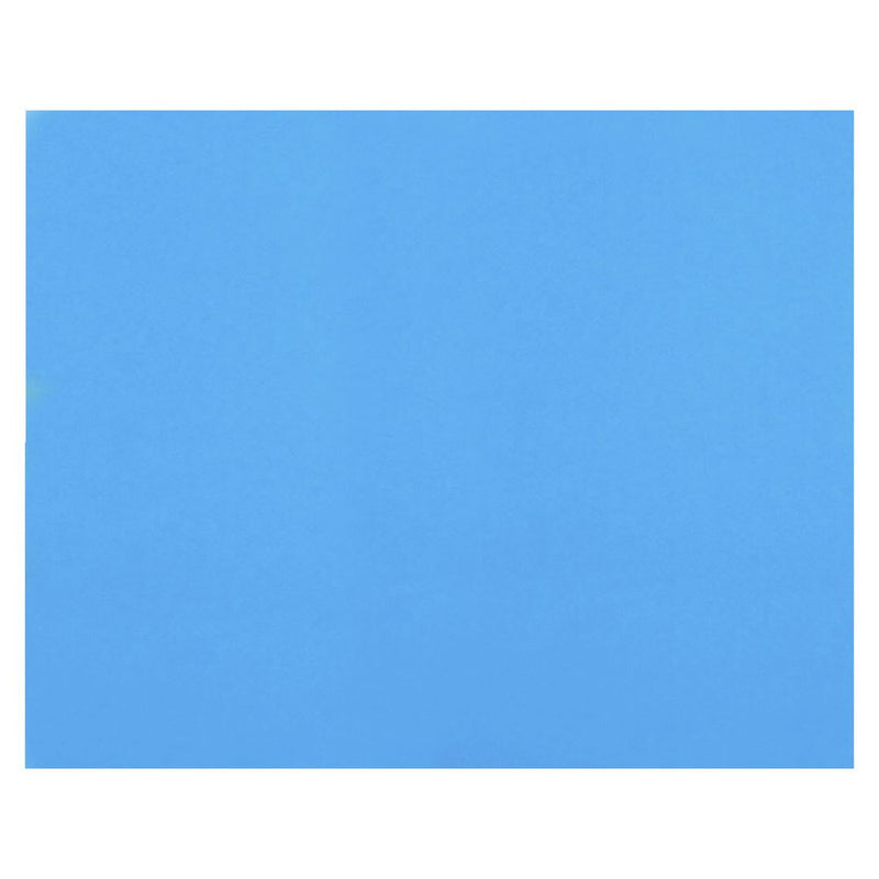 Polypropylene (PP) Sheet, Opaque Blue 1x1 ft