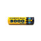 PowerBee: 3000mAh 3.7V 18650 Cell Li-ion Rechargeable Battery with Button Top