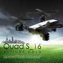 Quad: S_16 Drone Camera S16 Wifi Fpv Mavic 4k HD Camera With Remote Control