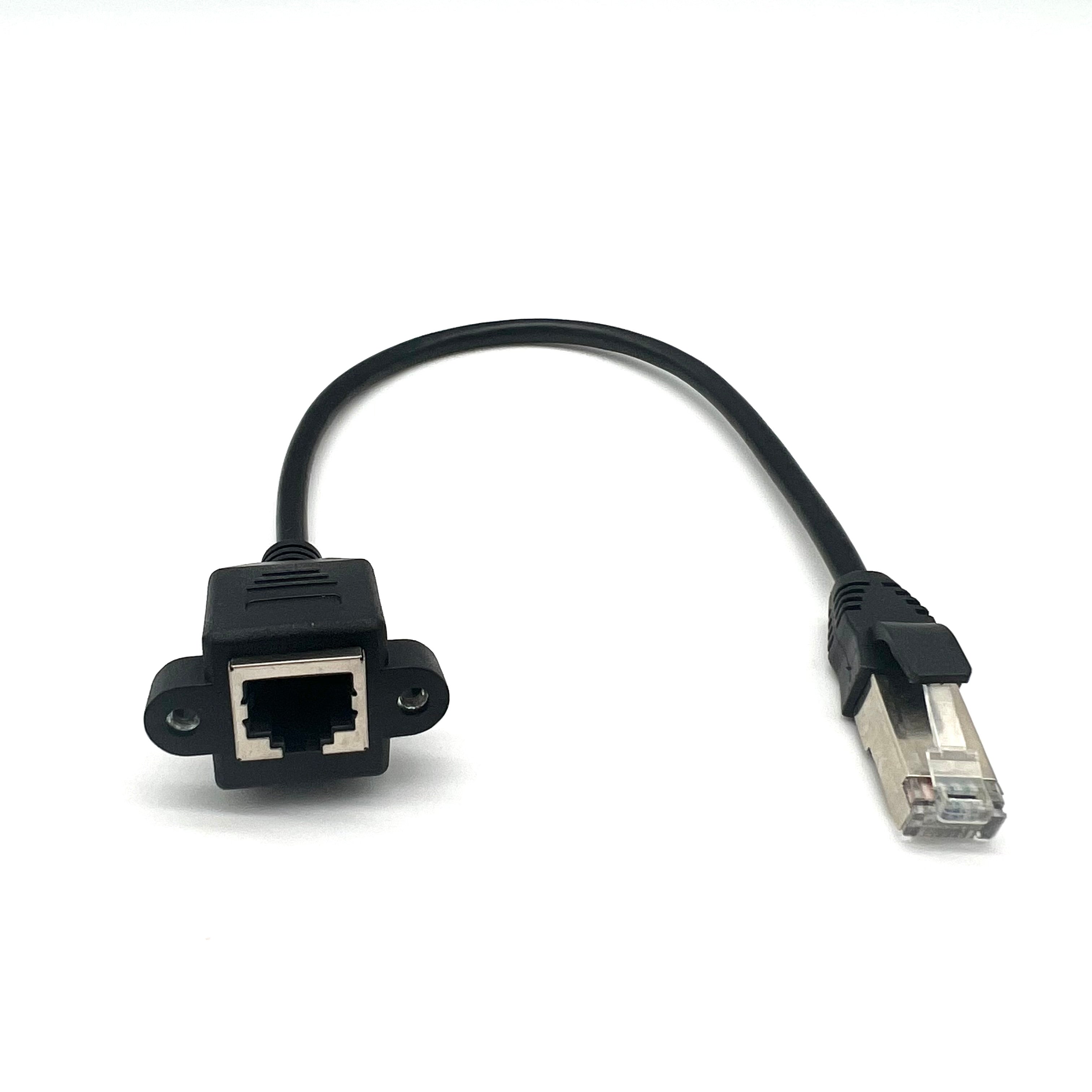 30cm RJ45 Male to Female LAN Extension Cable