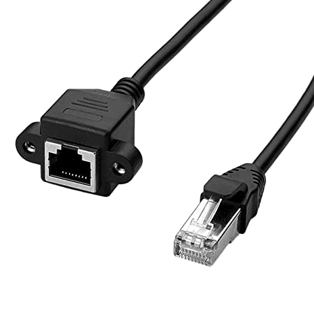 1.5M RJ45 Male to Female LAN Extension Cable