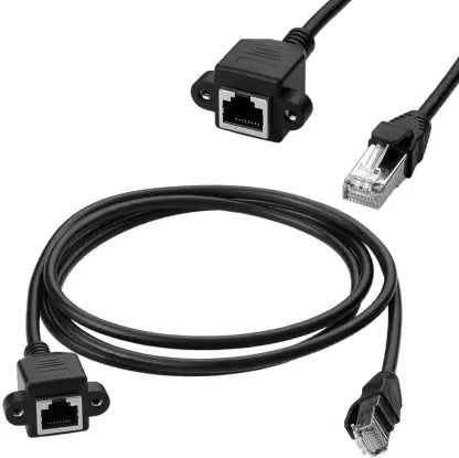 1.5M RJ45 Male to Female LAN Extension Cable