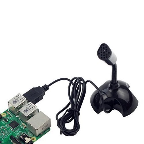 USB Wired Microphone with Stand for Desktop/ Raspberry PI