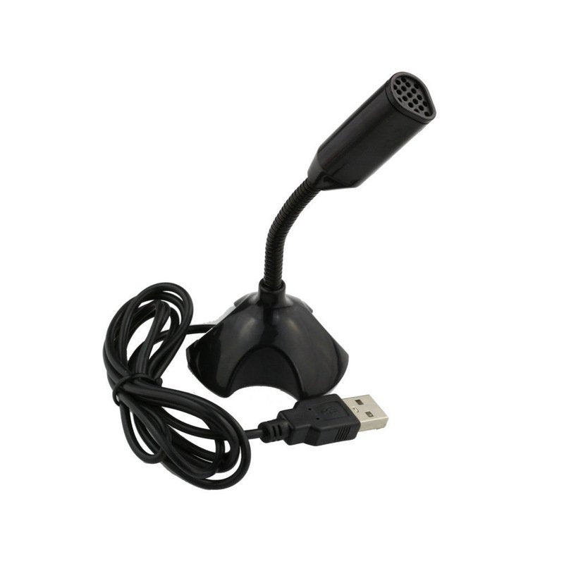 Tiny Raspberry Pi Microphone USB Wired Microphone with Stand for Desktop/ Raspberry PI