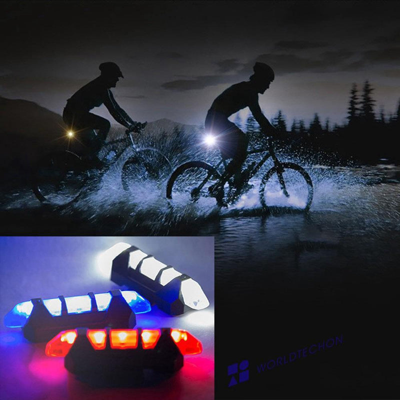 Bicycle Front Waterproof Rechargeable LED Light - White