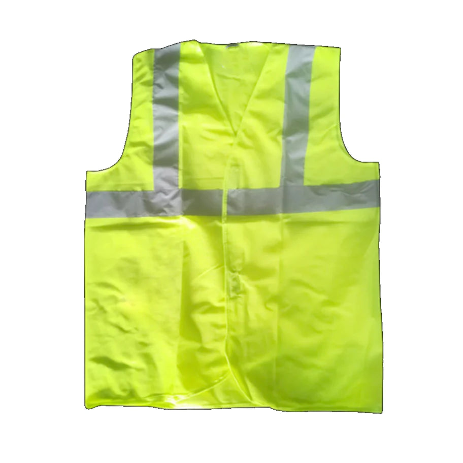 Generic: Reflective Tape Safety Jacket - Green