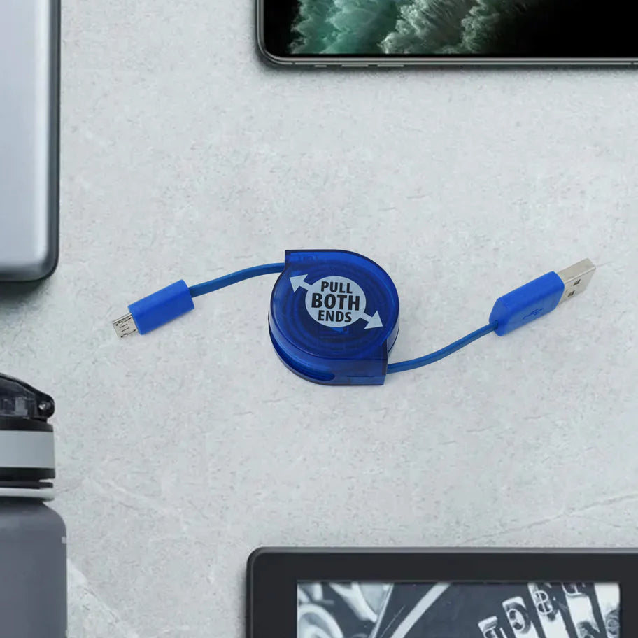 Micro USB Retractable Charging Cable