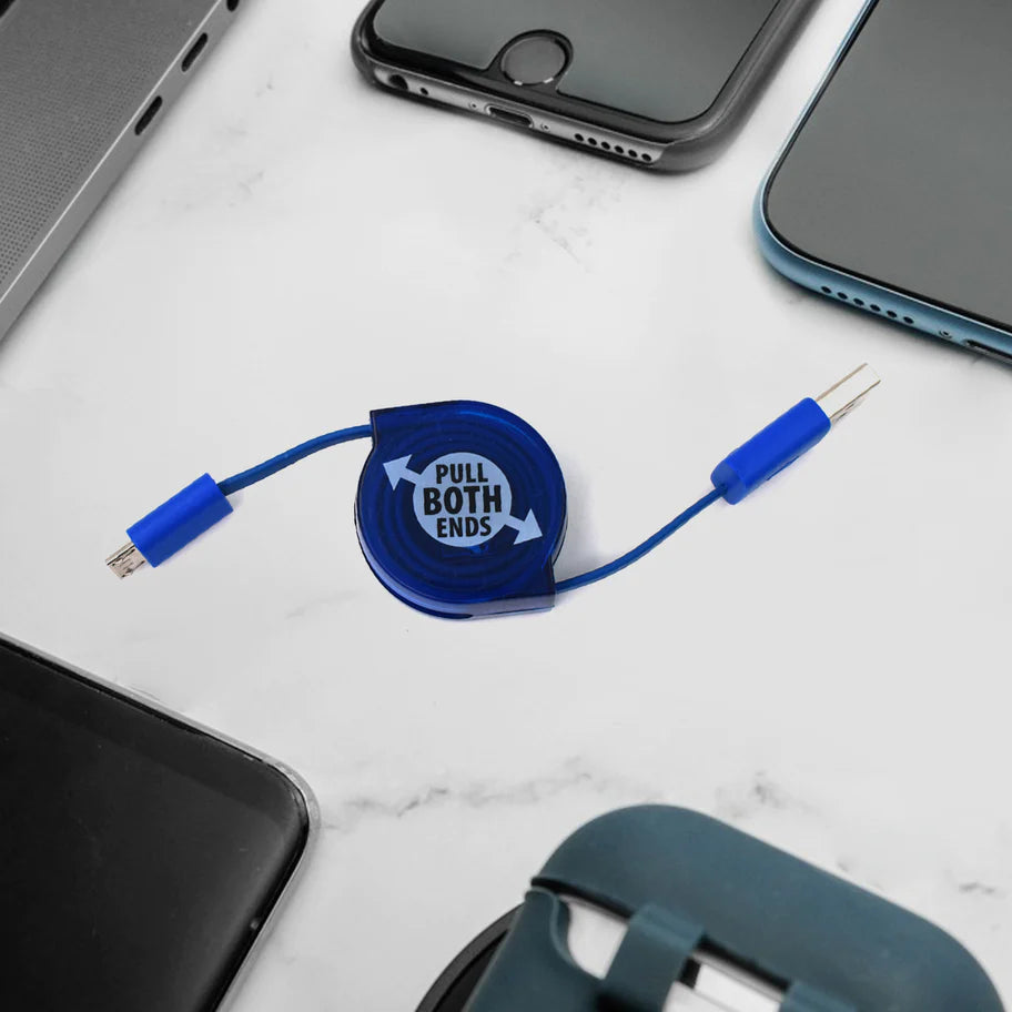 Micro USB Retractable Charging Cable