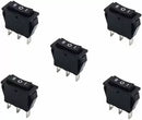 KCD3 SPDT ON-OFF-ON 3Pin Rocker Switch - Black