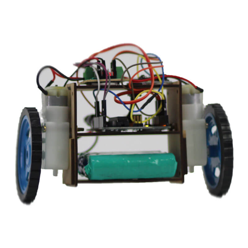 Laser Cut MDF Chassis for DIY Arduino Self Balancing Robot | Makershala ...