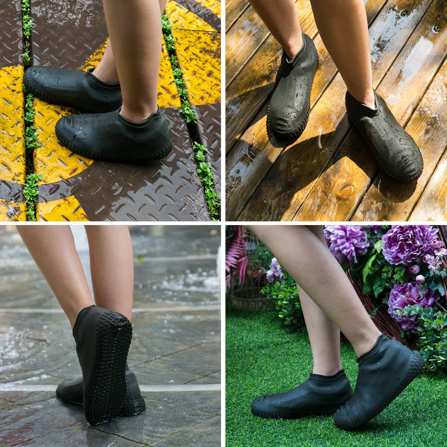 Silicone Waterproof Shoe Covers Pair