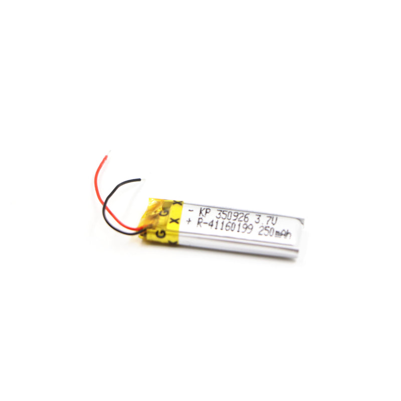 KP: 350926 Lipo Battery - Single Cell 3.7 V 250mAh Lithium Polymer Battery