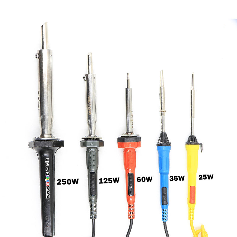 Types of best sale soldering iron