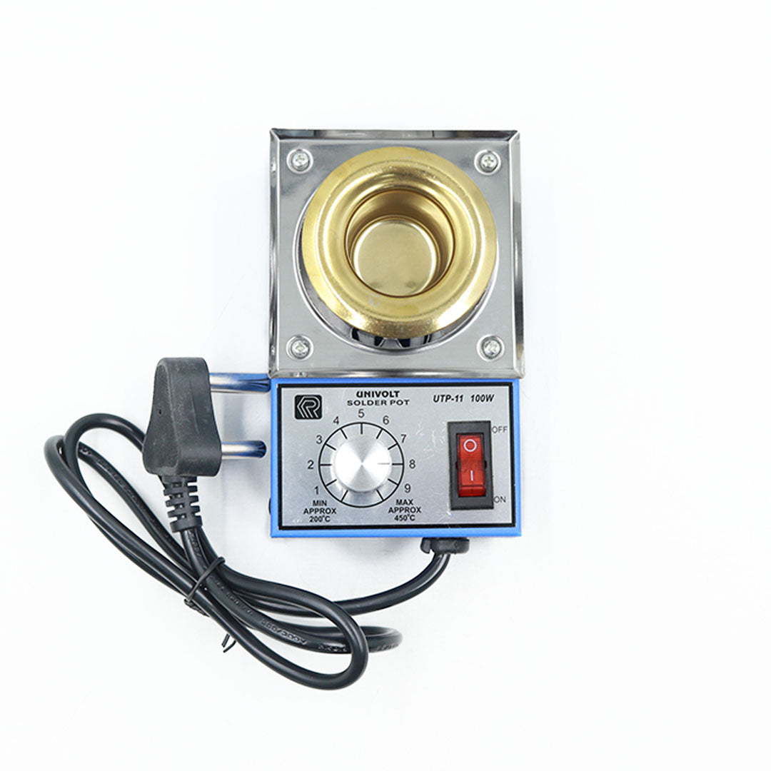 UNIVOLT UTP-11 100W Solder Pot - Pot Diameter 38mm