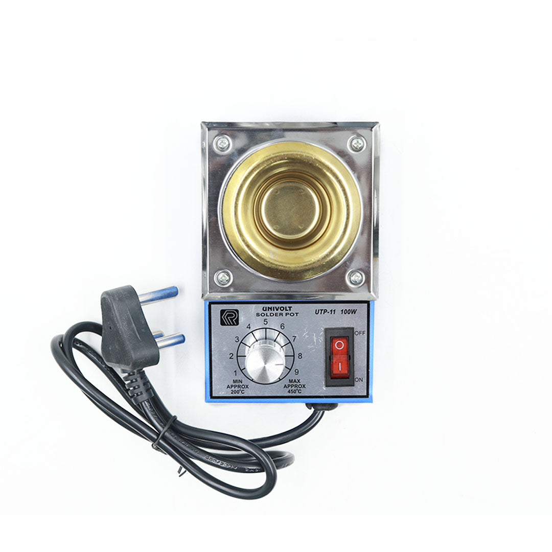 UNIVOLT UTP-11 100W Solder Pot - Pot Diameter 38mm