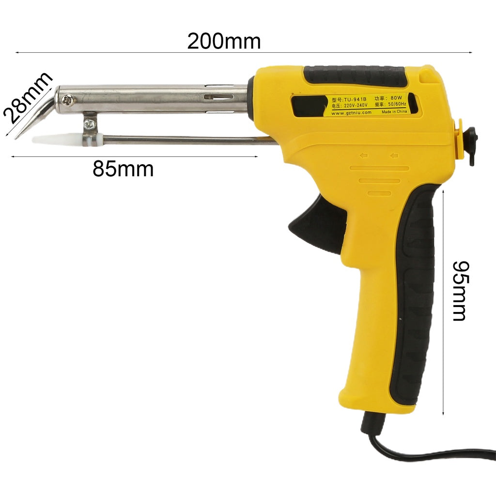 External Heating Send Tin Soldering Gun with Automatic Solder Feed