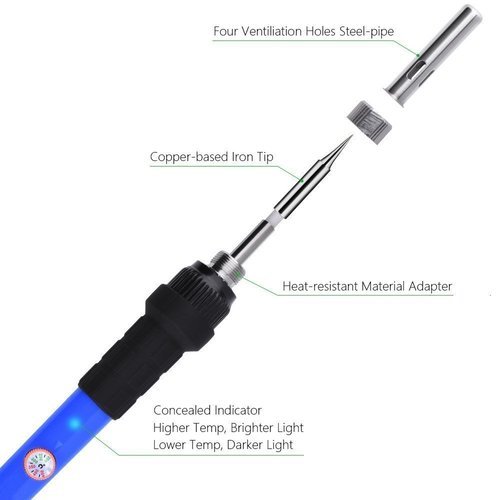 MBSIK01 - Temperature Controlled Soldering Iron with Accessories Kit