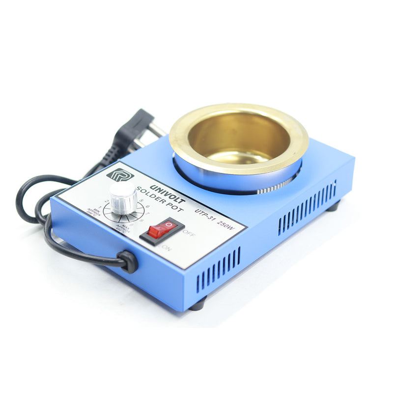 UNIVOLT UTP-31 250W Solder Pot - Pot Diameter 80mm