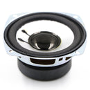 [Type 1] Jenstar: Speaker 4 ohm 60 Watt [3 Inch] Subwoofer Speaker With Black Dust Cap and Silver Diaphragm