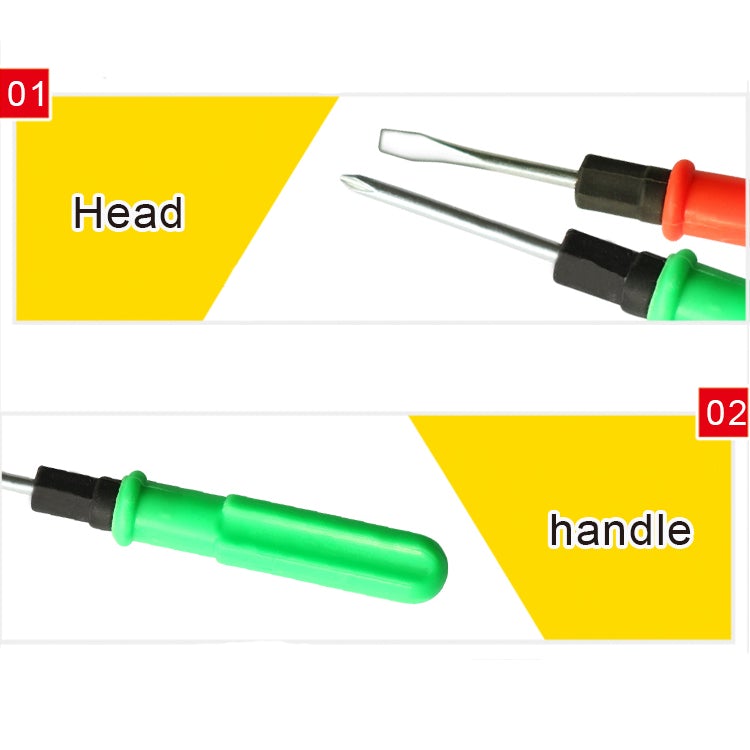 Generic: 2 in 1 Standard Pocket Screwdriver