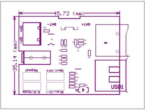 Decoder Disk Template TF Card U Disk MP3 Format Decoder Board Module/Audio Player