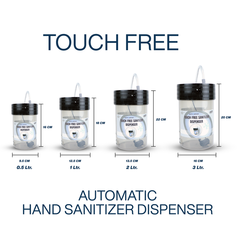 Touch-Free Automatic Sanitizer Dispenser with USB Cable. Only Indoor Use(without sanitizer).
