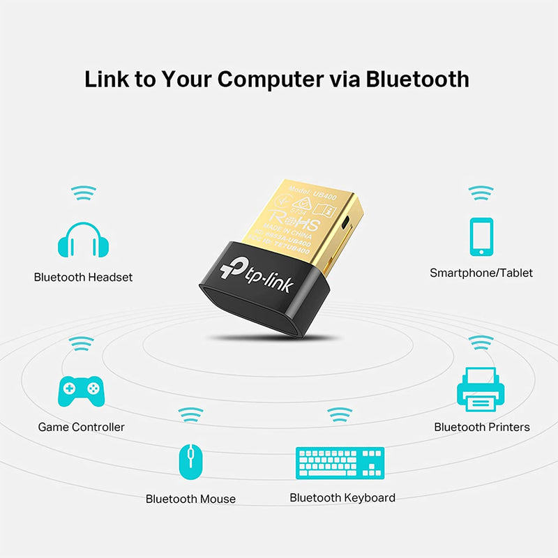 TP-Link USB Bluetooth Adapter for PC 4.0 Bluetooth Dongle Receiver