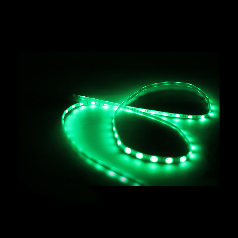 Green LED Strip 5V 1m with USB