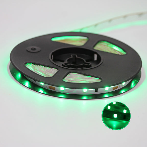 Green LED Strip 12V 5m 60LED's/mtr