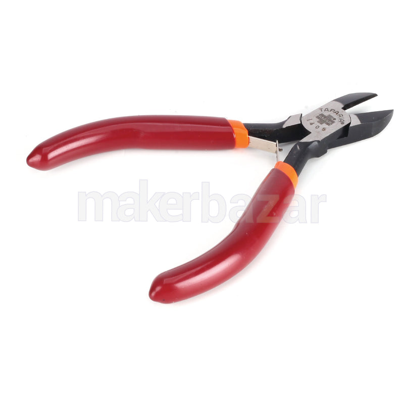 Taparia: 1405 Side Cutting Mini Pliers With Two Color Dip Coated Sleeve 110mm/4.3inch