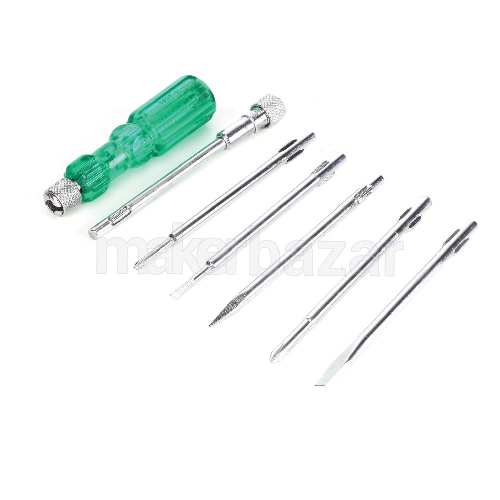 Taparia: 840 Screwdriver Sets 6 Blades