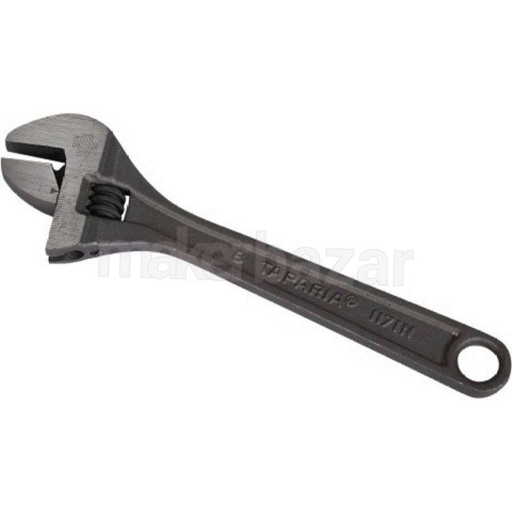 Taparia: 1171N-8 Single Sided Open End Adjustable Spanner Wrench 205mm/8inch