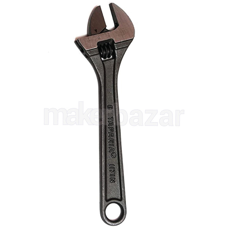 Taparia: 1171N-8 Single Sided Open End Adjustable Spanner Wrench 205mm/8inch