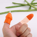 Thumb Knife Cutter with Anti-Cut Finger Cuff for Garden / DIY