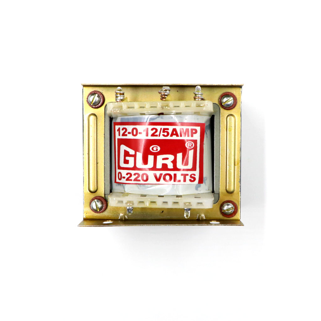 Guru: [Premium Quality] 5Amp Transformer 12-0-12