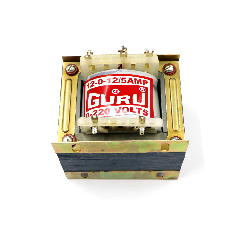 Guru: [Premium Quality] 5Amp Transformer 12-0-12