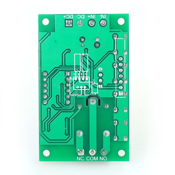 DC 12V 5A YYC-2S Adjustable 4 Digit LED Delay Relay Module Timer Control Switch Board (Green)