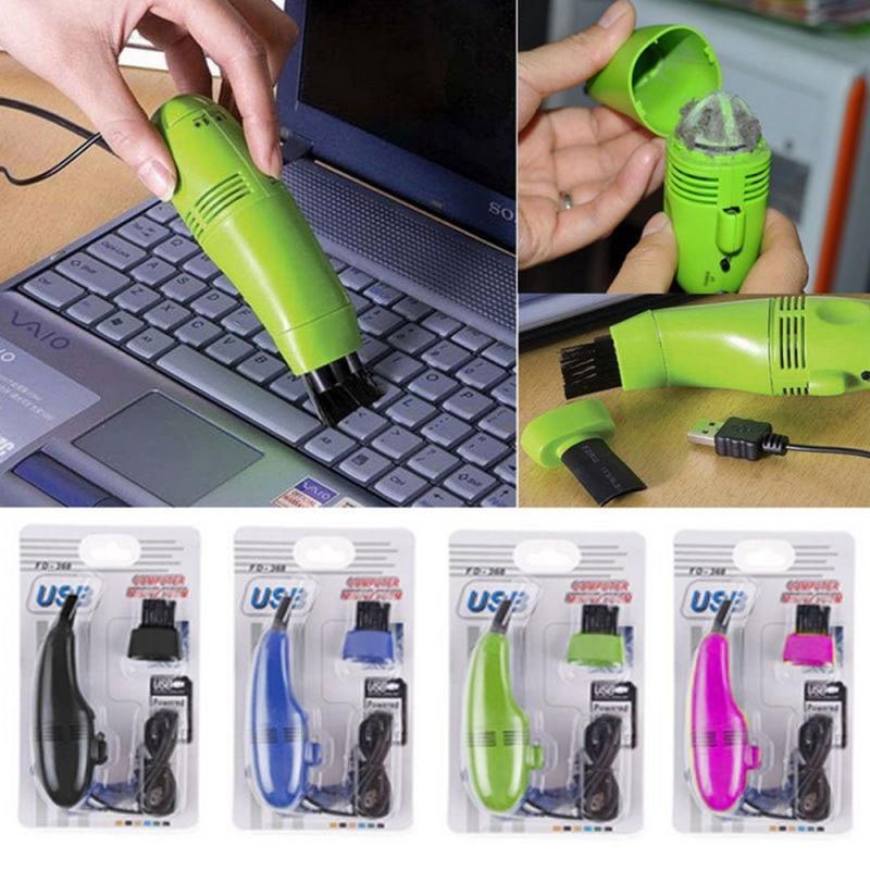 USB Powered Vacuum Cleaner for Laptop/Computer Keyboard -Multicolor