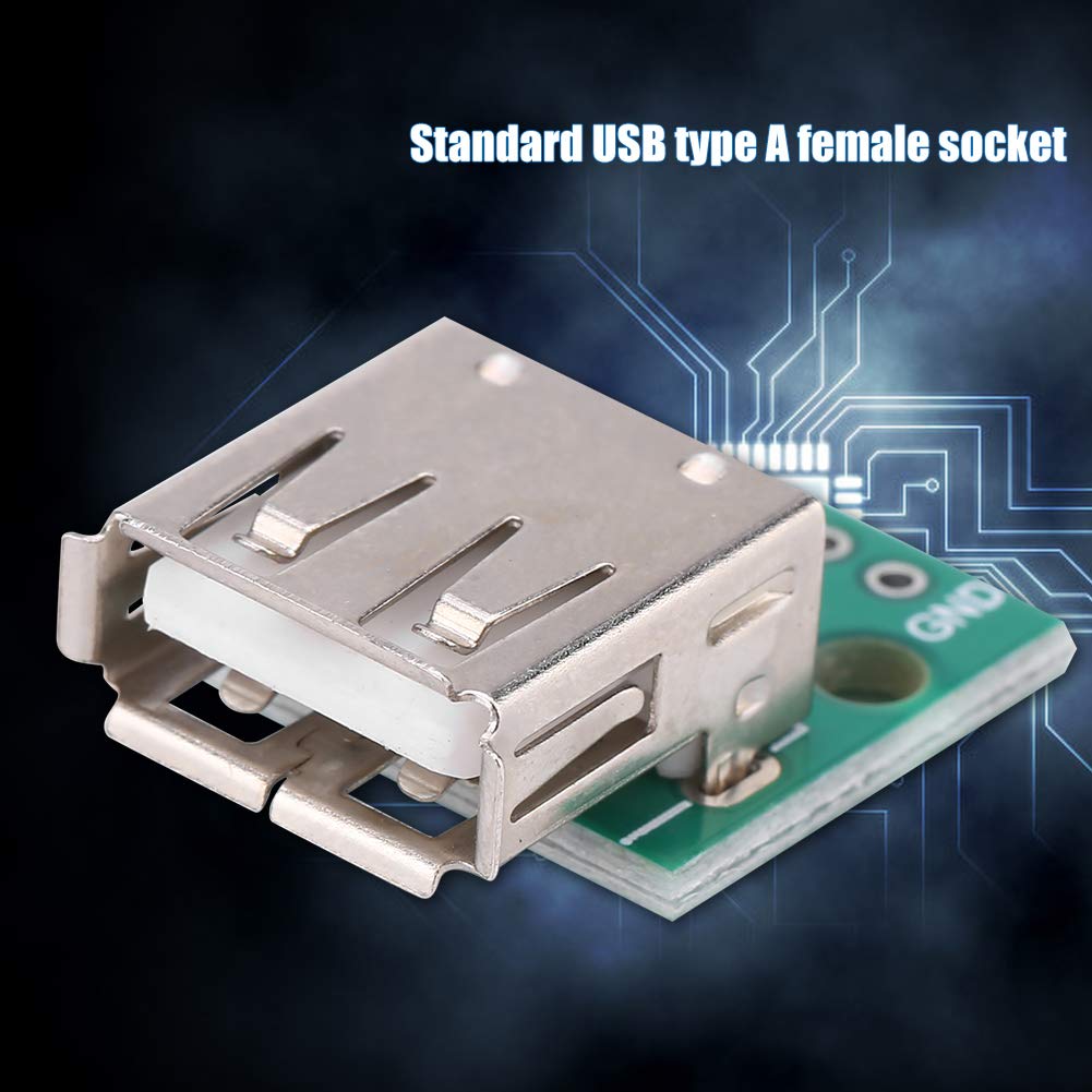 USB Female to 2.54mm Breakout Board with Direct 4P Adapter Board