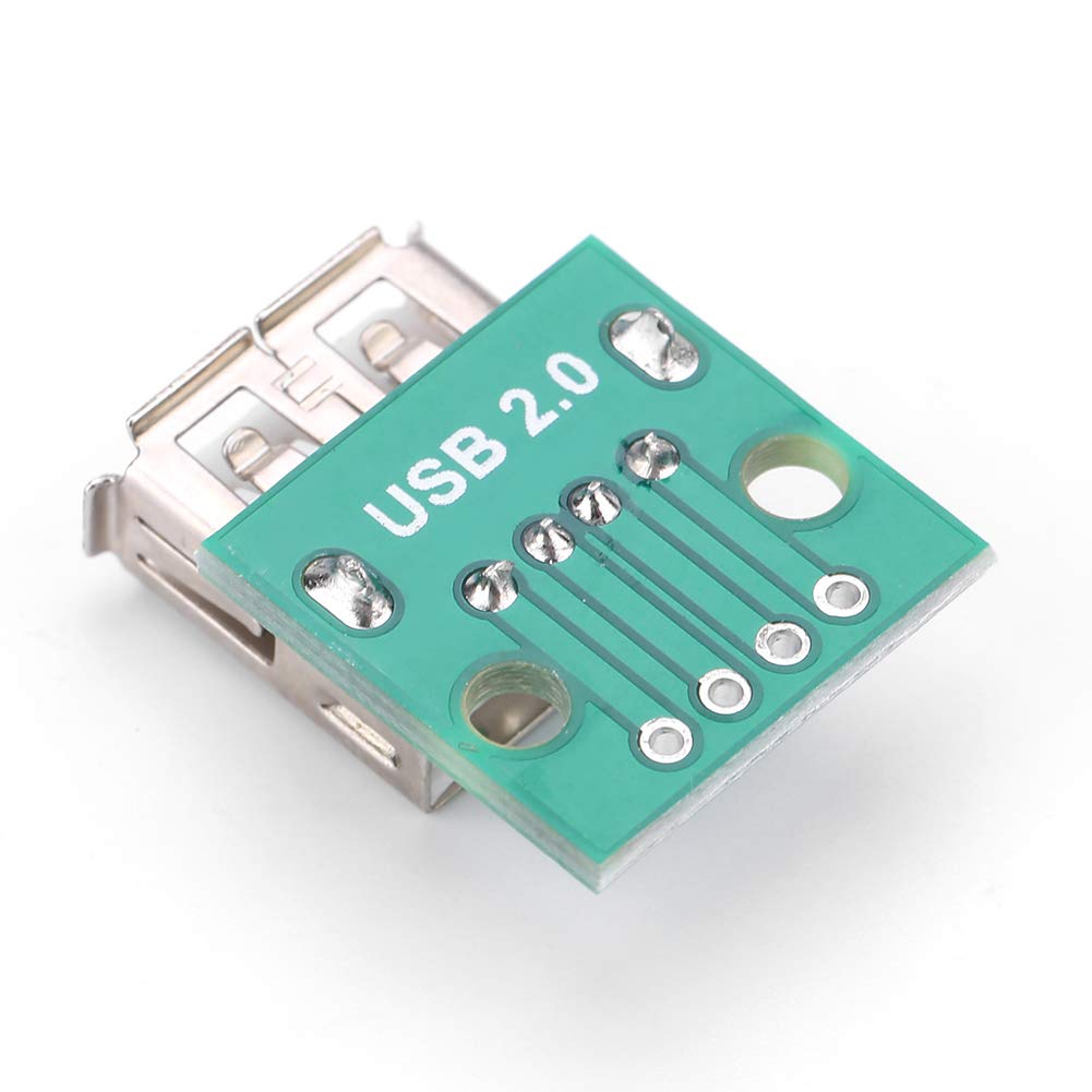 Usb Adapter Board USB Female to 2.54mm Breakout Board with Direct 4P Adapter Board