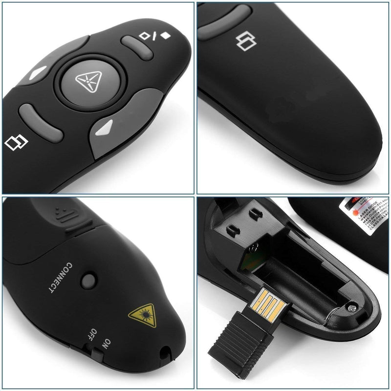 USB Wireless Remote Control Professional Laser Pointer Presenter Slide
