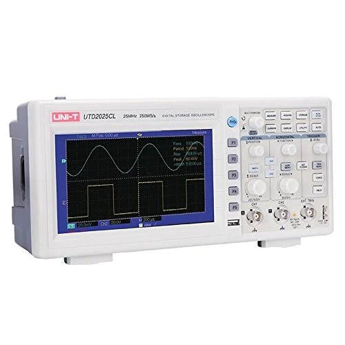 Uni-T UTD2052CL 50 MHz Digital Oscilloscope Analyser (DSO) 2 Channel 500Ms/s 7 inch TFT Display