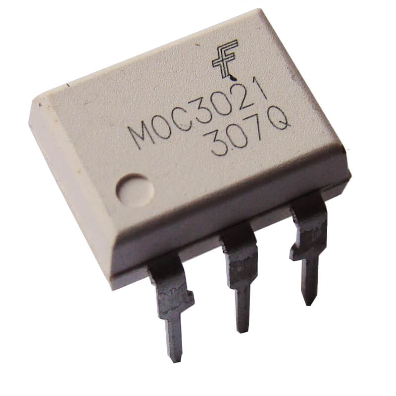 MOC3021 Optocoupler 6 Pin Random Phase Opto Isolator Triac