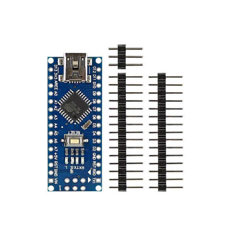 Arduino Nano 3.0 with CH340 Chip without USB cable (Unsoldered)