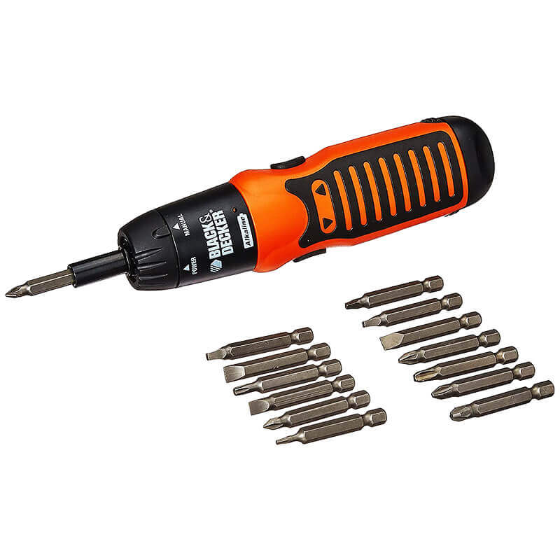 Black and Decker Battery Powered Screw driver