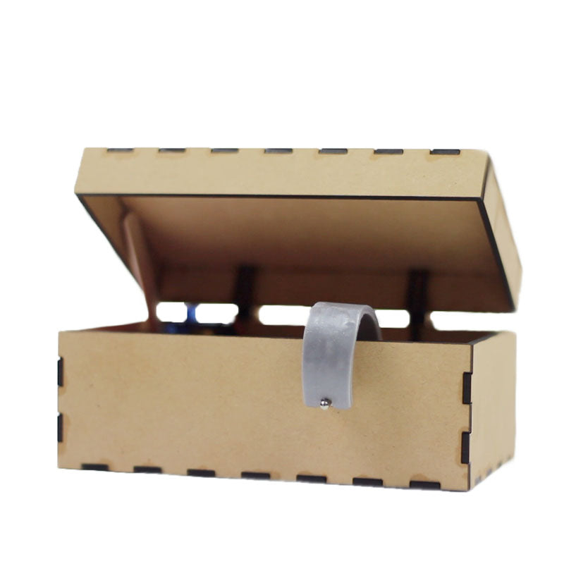 Laser Cut MDF and 3D Printed Parts for Useless Box DIY | Makershala ...