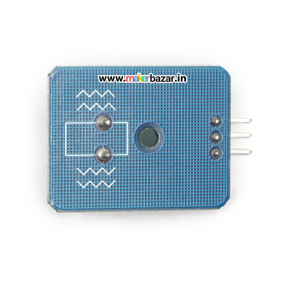 Piezoelectric Vibration Sensor Module Circuit Diagram
